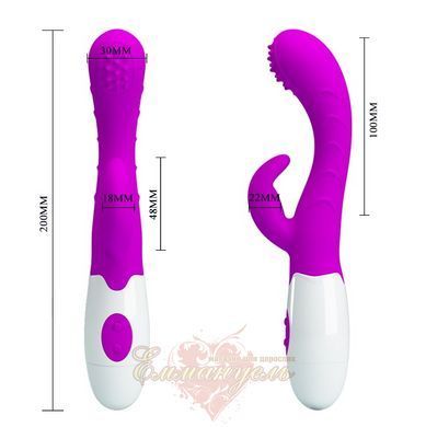Високотехнологічний вібратор - Pretty Love Bruno Vibrator Purple 6603BI0384 фото