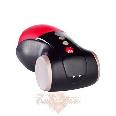Мастурбатор для головки пеніса - Fun Factory COBRA LIBRE II black/red, 2 мотори, гра без рук SX0967 фото