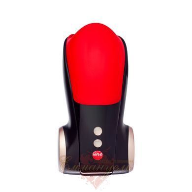 Мастурбатор для головки пеніса - Fun Factory COBRA LIBRE II black/red, 2 мотори, гра без рук SX0967 фото