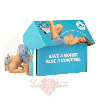 Мастурбатор-вагина и попка - Cutie Pies Cowgirl Callie Vagina&Ass Masturbator, вибропуля в подарок