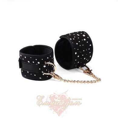Набір Liebe Seele Stary Nights 7pcs Bondage Kit, фіксатори, нашийник з повідцем, кляп, флогер, маска SO9508 фото