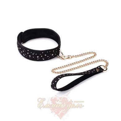 Набір Liebe Seele Stary Nights 7pcs Bondage Kit, фіксатори, нашийник з повідцем, кляп, флогер, маска SO9508 фото
