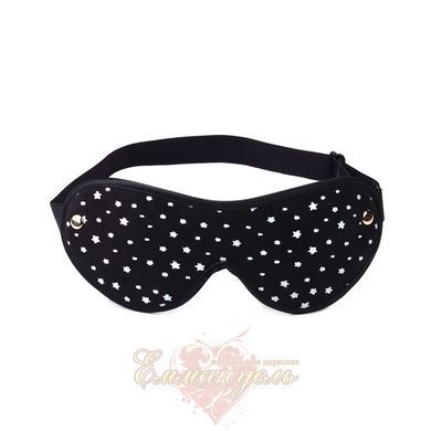 Набір Liebe Seele Stary Nights 7pcs Bondage Kit, фіксатори, нашийник з повідцем, кляп, флогер, маска SO9508 фото