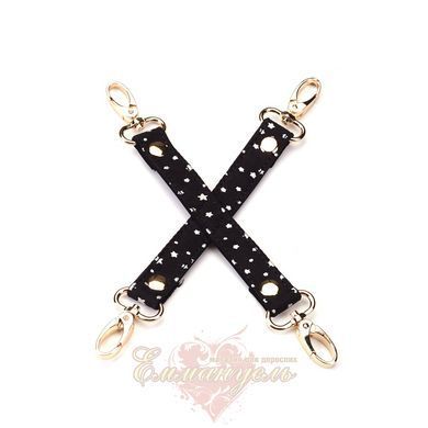 Набір Liebe Seele Stary Nights 7pcs Bondage Kit, фіксатори, нашийник з повідцем, кляп, флогер, маска SO9508 фото