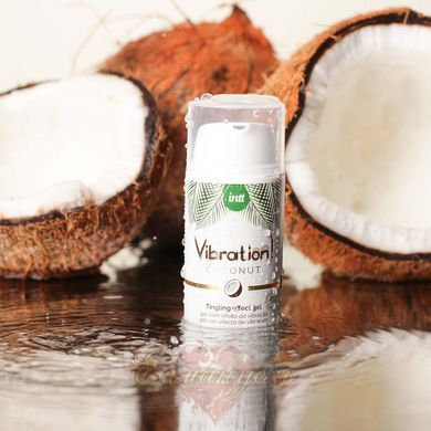 Жидкий вибратор - Intt Vibration Coconut (15 мл), 100% VEGAN SO5972 фото