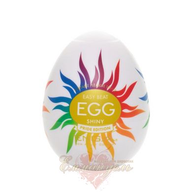 Masturbator egg - Tenga Egg Shiny Pride Edition