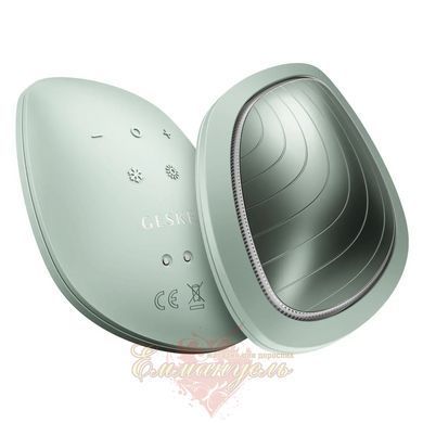 Ультразвуковая маска GESKE Sonic Warm&Cool Mask 9в1 green, теплый и холодный уход для лица HB0107 фото