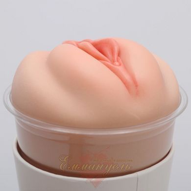 Интимный мастурбатор-вагина Naked Factory Cup Sleeve V&ndash;2 сквозной SX3486 фото