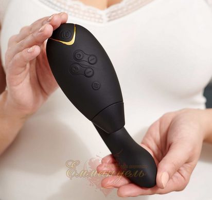 An innovative non-contact stimulator - WOMANIZER DUO - Black Gold