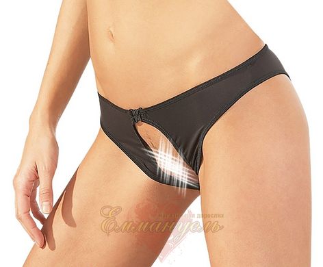 Женские трусики - 22330016 Jock mit Schliesse - black, L