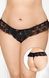Жіночі стринги - G-string 2432 - Plus Size - black, XL-XXXL 55912432111 фото