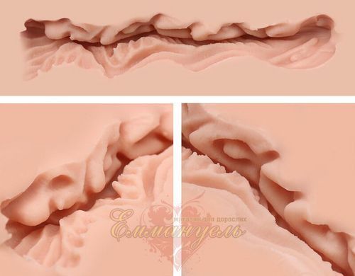 Интимный мастурбатор-вагина Naked Factory Cup Sleeve V&ndash;2 сквозной SX3486 фото