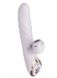 Rabbit Vibrator with Vacuum Stimulation and Rotating Barrel - Kistoy A-King Max White