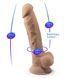 SilexD Realistic Dildo 7" &mdash; Flexible with Shape Memory, Thermo-Reactive SO2389 - photos (6