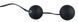 Вагінальні кульки - Vibrating Black Balls 61325785410000 фото 2