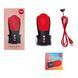 Мастурбатор для головки пеніса - Fun Factory COBRA LIBRE II black/red, 2 мотори, гра без рук SX0967 фото 8