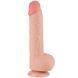 Фаллоимитатор Sliding-skin Dual Layer Dong 9.5" телесный 6452LV317211 фото 3