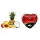 Massage candle heart - Plaisirs Secrets Exotic Fruits (35 мл)