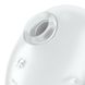 Vacuum clitoral stimulator with vibration - Satisfyer Cutie Ghost White