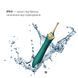 Вагинально-клиторальный вибратор Zalo Bess Turquoise Green, многофункциональный с насадками SO6652 фото 5