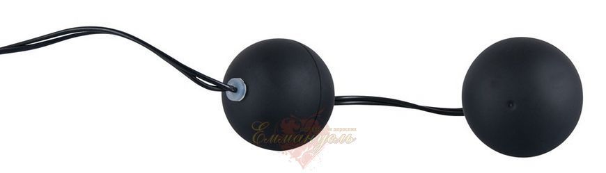 Вагінальні кульки - Vibrating Black Balls 61325785410000 фото