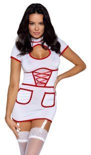 Role-playing costume of a nurse - 2471019 Cottelli Collection Nurse, XL 42-24710192051 &mdash; photos