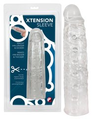 Nozzle on the member - XTension Sleeve transparent