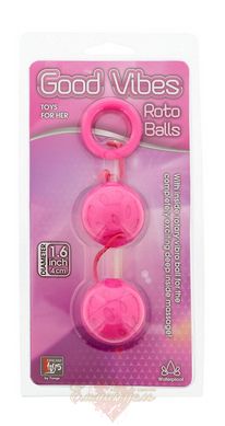 Vaginal balls - Roto Balls, PINK
