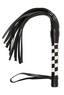 VIP Leather Flogger Black&White SL280141 &mdash; photos