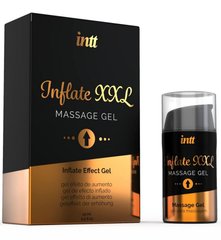Gel for penis stimulation - Intt Inflate XXL (15 ml) with cinnamon flavor, enhances arousal