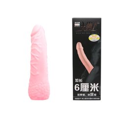 Penis cap - Penis Sleeve Flesh 6 inch