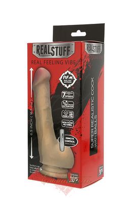 Vibrator on the suction cup - Realstuff 6.5inch Vibrator III