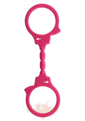 Наручники - ToyJoy Stretchy Fun Cuffs Pink