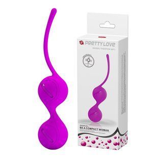 Вагинальные шарики - Pretty Love Kegel Tighten Up Balls Purple BI-014490-1 фото