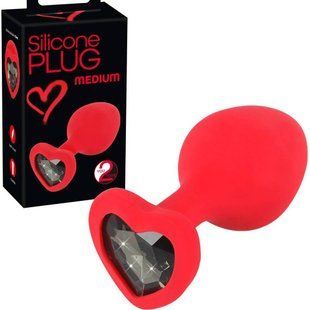 Анальная пробка - Silicone Plug Medium 61325377480000 фото
