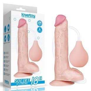Squirt Extreme Dildo Flesh 10 '' 6452LVTOY400 &mdash; photos