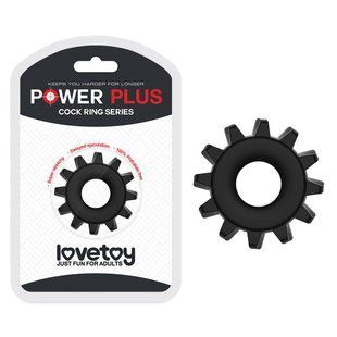 Эрекционное кольцо - Power Plus Cockring 3 Black 6452LV1432 фото