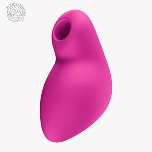 Вакуумний стимулятор Fun Factory Allure magenta з 12 режимами вібрації та 11 рівнями вакууму, перезаряджуваний SX3308 фото