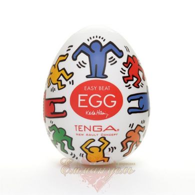 Мастурбатор яйцо - Tenga Keith Haring EGG Dance