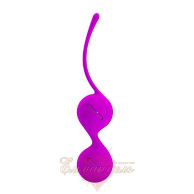 Вагінальні кульки - Pretty Love Kegel Tighten Up Balls Purple