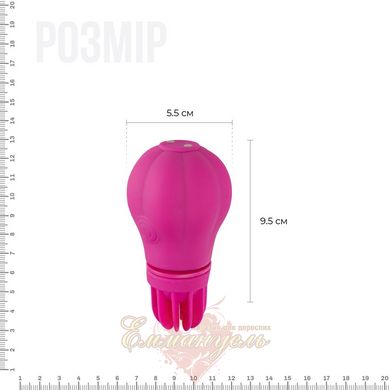 Vibrator - Adrien Lastic Caress with rotating nozzles to stimulate erogenous zones