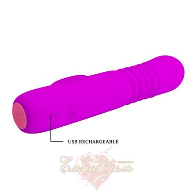 Hi-tech вибратор - Pretty Love Leopold Up/Down Vibrator Purple