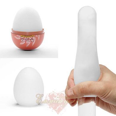Мастурбатор-яйце - Tenga Egg Shiny II, щільний TPE, тестер змазки 5 мл SO9799 фото