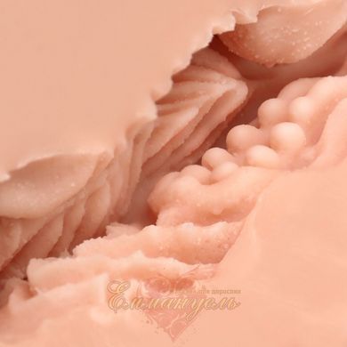 Naked Factory Cup Sleeve V-3 Through-Flow Textured Masturbator Sleeve SX3487 &mdash; photos