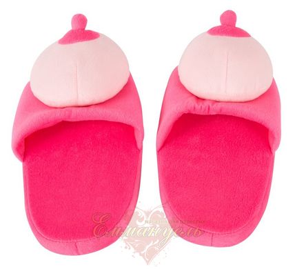 Men's slippers - House Slipper "Boobs" PINK