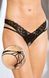 Жіночі трусики - Thongs 2438 Black, S/M 5591243816 фото 1