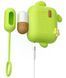 Mini vibrators in a charging case - Blush Play with Me with remote, green BL70483SH - photos (2