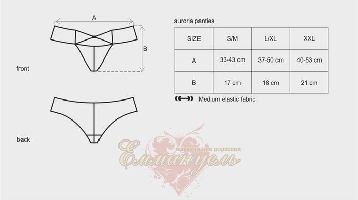 Трусики - Auroria Charming Panties, S/M 410208 фото