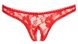 Women's Thong - 2320002 Lace G-string, red, S
