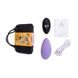 Vibrator in panties - FeelzToys Panty Vibrator Purple with remote control, 6 modes of operation, bag-case